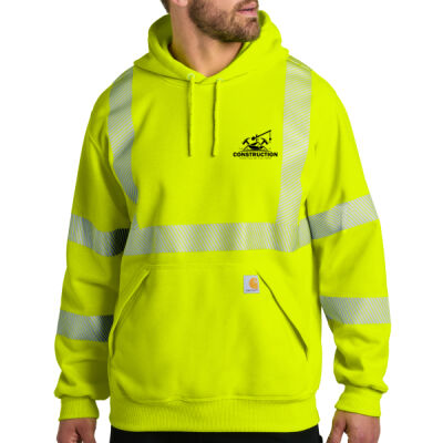 Construction - Carhartt ANSI 107 Class 3 Hooded Sweatshirt Thumbnail