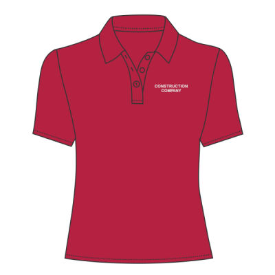Construction Gildan Ladies Polo Thumbnail